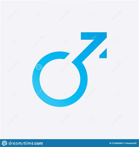 Gender Symbol Logo Of Sex And Equality Of Males And Females Vector Illustration Stock Vector