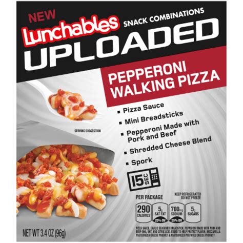 Lunchables Pepperoni Walking Pizza, 3.4 oz - Ralphs