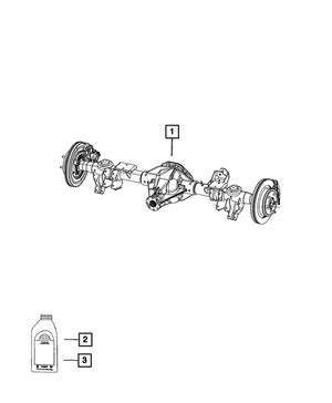 Ram Rear Complete Axle Assembly Ak My Mopar Parts