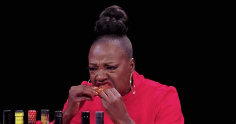 Hot Ones With Viola Davis She Loves Hot Wings