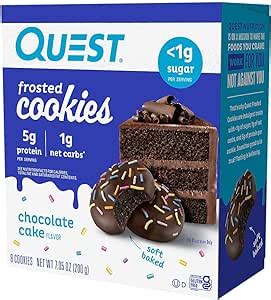 Quest Frosted Cookie Protein Cookie Chocolate Cake Box Amazon Ca