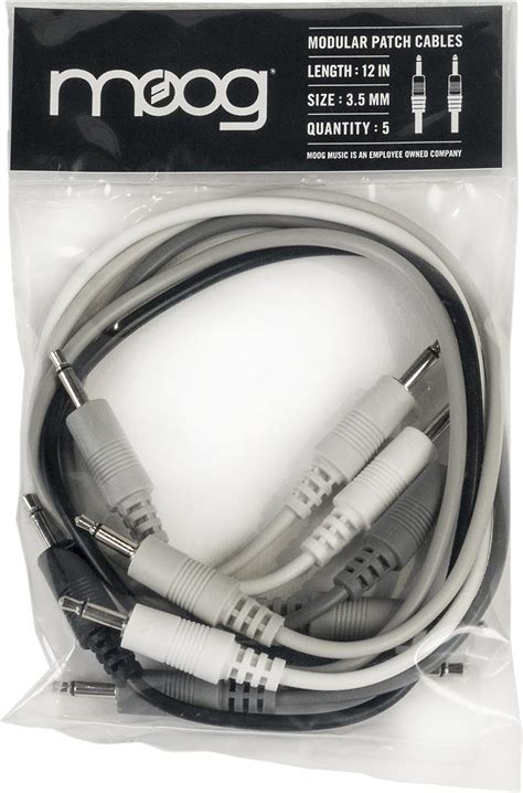 Amazon.com: Moog 12" Modular Patch Cables : Musical Instruments