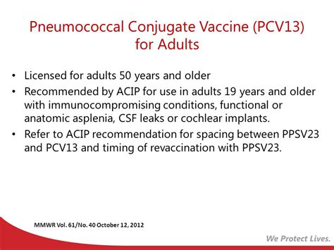 Pneumococcal Vaccine For Adults