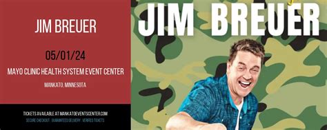 Jim Breuer Tickets 1st May Mankato Civic Center Mayo Clinic