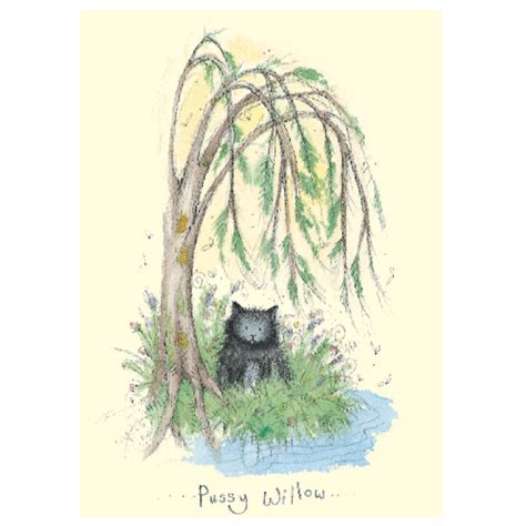 Pussy Willow Card By Fran Evans Two Bad Mice