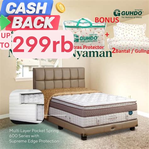 Jual Guhdo Springbed Latex Individual Contour Fullset Legacy Style