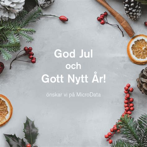 Vi önskar er God Jul och Gott Nytt År Vi ser fram emot ett nytt fint år