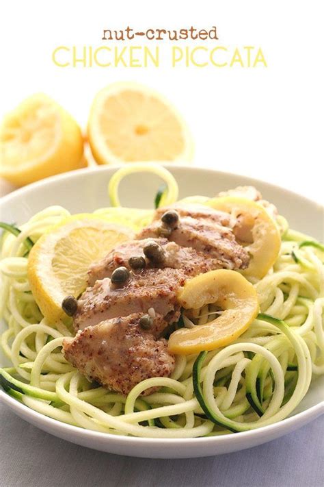 Low Carb Chicken Piccata Recipe Crusted Chicken Chicken Piccata