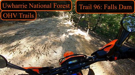 Redemption Uwharrie National Forest Badin Lake Ohv Trails No Turning