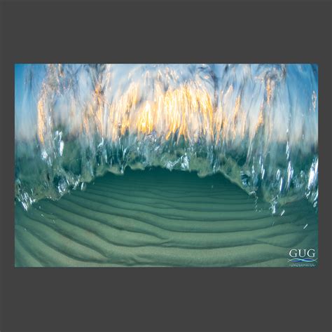 Fire & Ice Abstract Wall Art Print | Gug Underwater