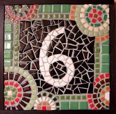 1 Digit Custom Mosaic House Number 70 00 Via Etsy Garden Design