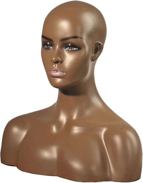 Mn 062 Realistic Female Mannequin Head Form With Pierced 51 Off