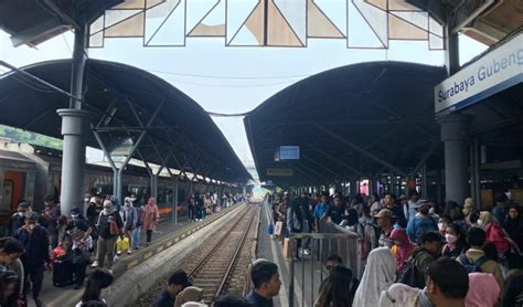 Hari Terakhir Libur Nataru 22 Ribu Penumpang Tercatat Tiba Di Stasiun