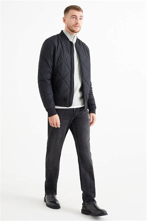C&A Straight Jeans-Thermojeans-Jog Denim-LYCRA®, Grau, Größe: W38 L30 ...