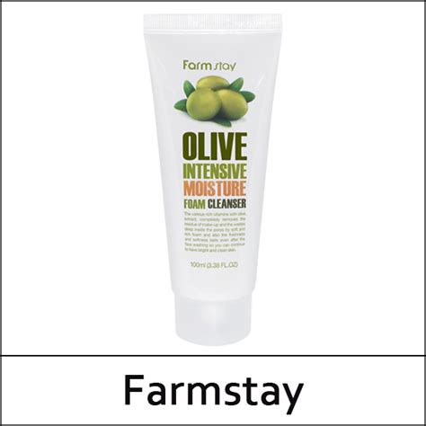 [Farmstay] Farm Stay ⓢ Olive Intensive Moisture Foam Cleanser 100ml ...
