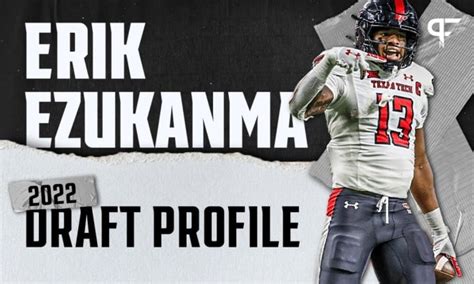 Erik Ezukanma Texas Tech Wr Nfl Draft Scouting Report