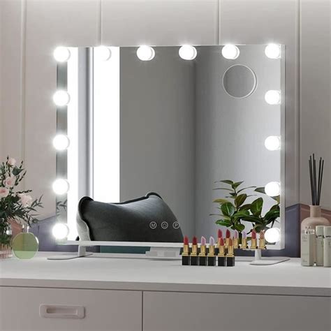 Miroir Maquillage Lumineux LED Miroir Hollywood Coiffeuse éclairé avec