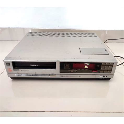 Jual Barang Vintage Video Cassette Sony Betamax Sl C E Shopee Indonesia