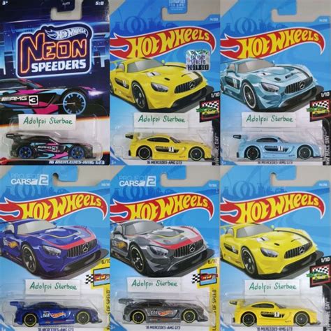 Jual Hotwheels Hot Wheels Mercedes Amg Mercedes Amg Gt Legends Of Speed Hw Race Day Project