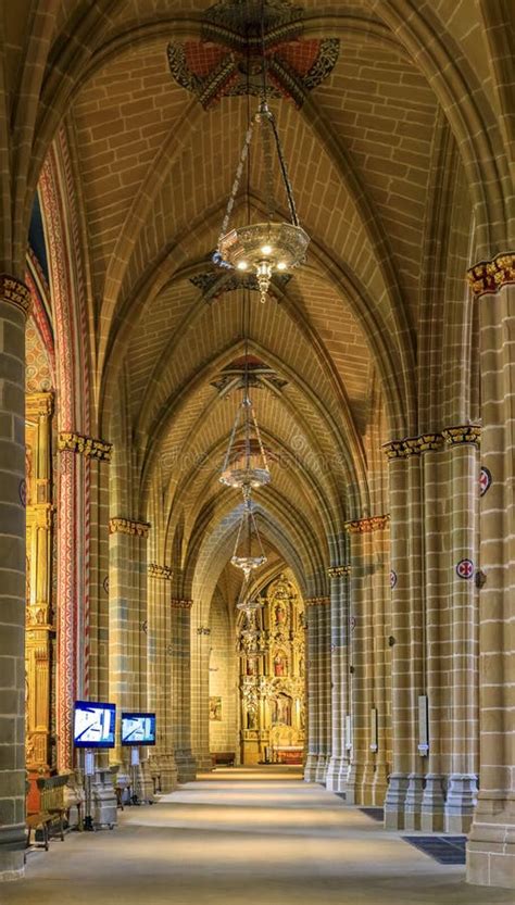 Catedral De Santa Maria La Real Th Century Gothic Church In Pamplona