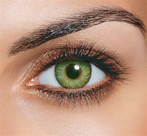 Green Contacts Lenses Natural Looking Colored Contact Lenses