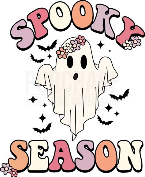 Ghost Spooky Season Svg Spooky Vibes Svg Spooky Season Svg