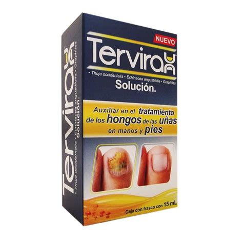 Antimicótico Tervirax solución 15 ml Walmart