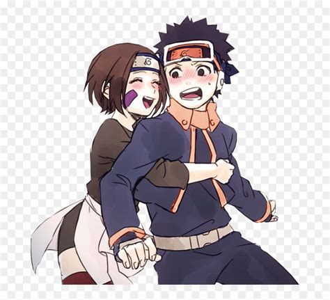 Naruto Obito Y Rin Hd Png Download Vhv
