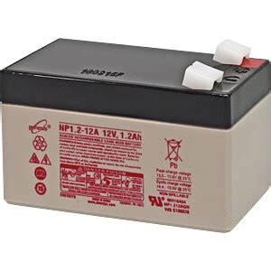 HK NP1 2 12 Rechargeable Lead Fleece Battery 12 V 1 2 Ah Standby