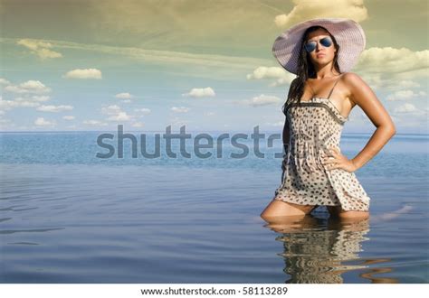 Summer Time Hot Sexy Girl On Stock Photo 58113289 Shutterstock