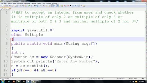 Java Program To Check Whether A Number Is Multiple Of And Both Hot Sex Picture