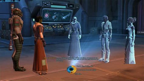 SWtOR Jedi Consular Story Cutscenes Pt 5 Prologue Coruscant Light