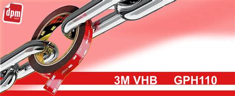 3M VHB - Nastro Biadesivo GPH110 per fissaggio permanente GPH 110 (19 ...