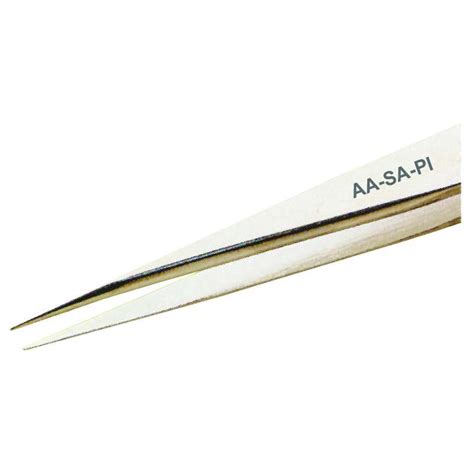 Stainless Steel Anti Magnetic Tweezers With Straight Medium Points 2