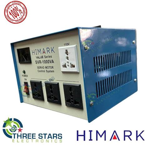Himark 1000 AVR Automatic Voltage Regulator 1000watts SVR-1000VA Servo ...