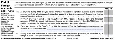 Schedule B Form 1040 Interest And Ordinary Dividends