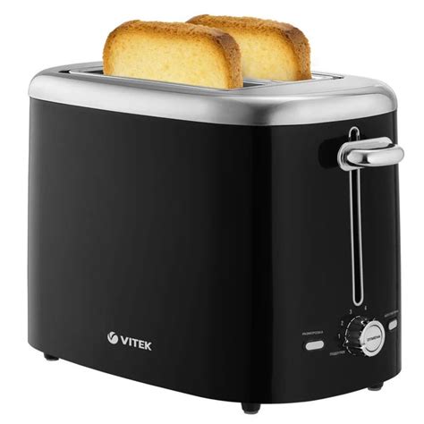 Тостер VITEK VT-1581, черный купить по выгодной цене в интернет ...