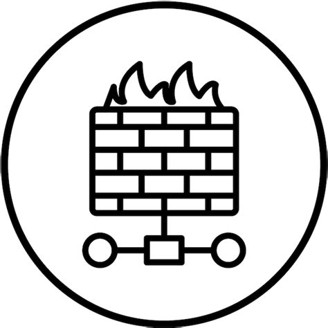 Premium Vector Vector Design Firewall Network Icon Style