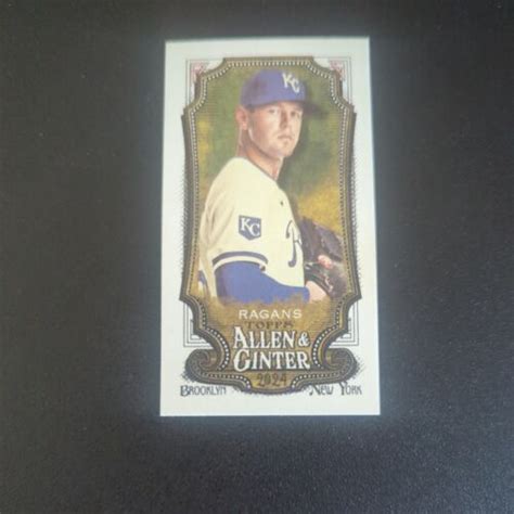 2024 Topps Allen Ginter Mini A G Back 95 Cole Ragans EBay