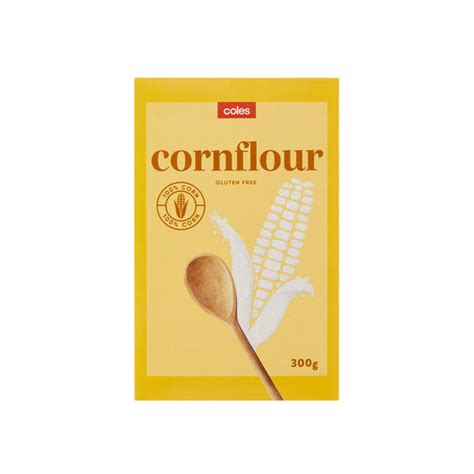 calories  coles cornflour calcount