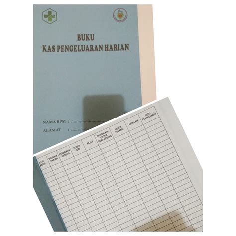 jual buku kas pengeluaran harian shopee indonesia