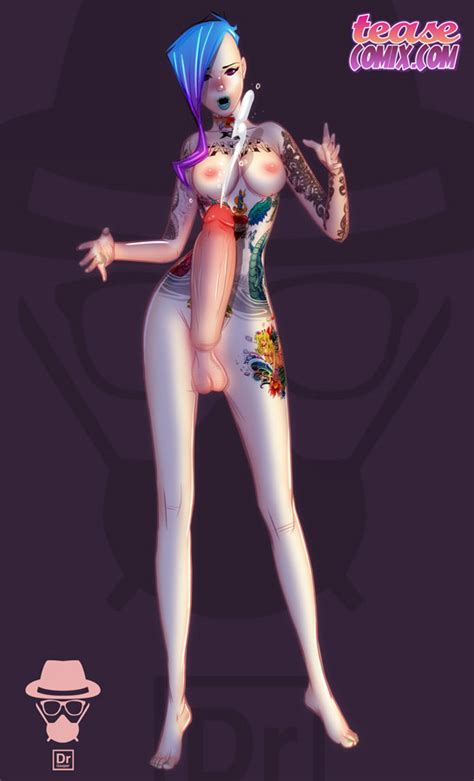 Futanari Ink Pin Up By Drgasper Hentai Foundry