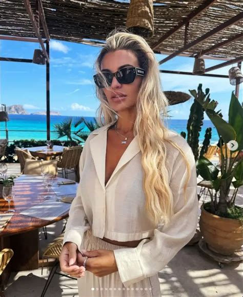 In A Tiny Black Bikini Christine Mcguinness Wowed Fans With Her Latest Look As She Soaked Up