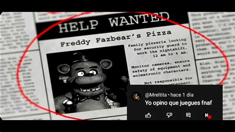 jugando Five Nights at Freddy s después de un largo tiempo parte 2