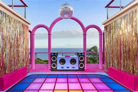 Barbie's Real-Life Malibu DreamHouse Has a DJ Booth and Disco Rink—And ...