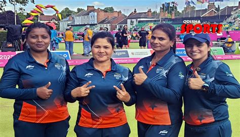 India Win Historic Lawn Bowls Gold At Cwg 2022 Odisha Sports