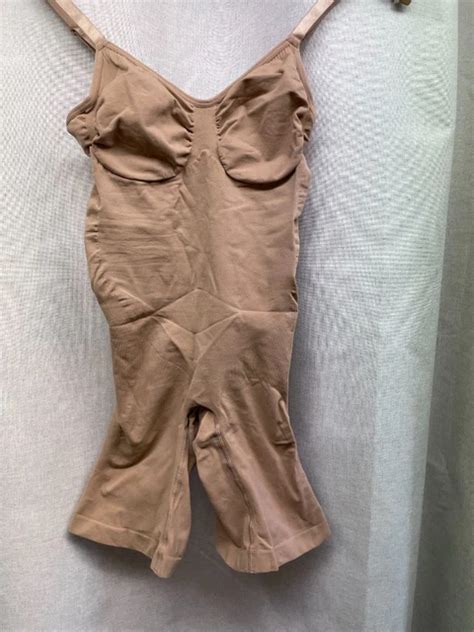 BNWOT SHAPE WEAR One Piece Bodysuit In Nude Size EX Small CG H PicClick UK