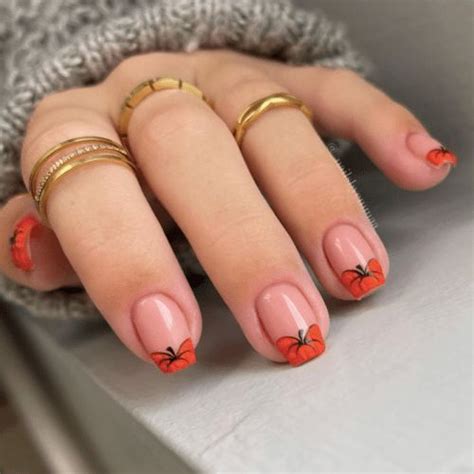 35 Cute Pumpkin Nail Designs For Your Fall Mani The Pink Brunette