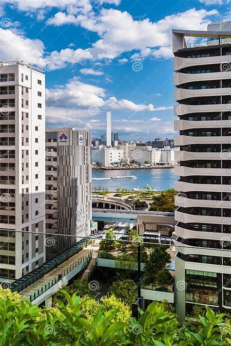 Takeshiba Buildings in Tokyo Editorial Stock Image - Image of japan