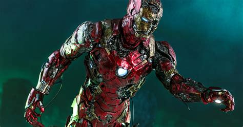 彼得心中的夢魘可動再襲 Hot Toys蜘蛛人離家日神秘客的鋼鐵人幻象Mysterios Iron Man Illusion1 6 比例人偶 公開